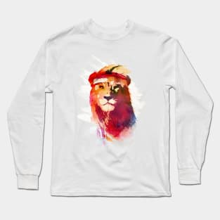 Gym Lion Final Long Sleeve T-Shirt